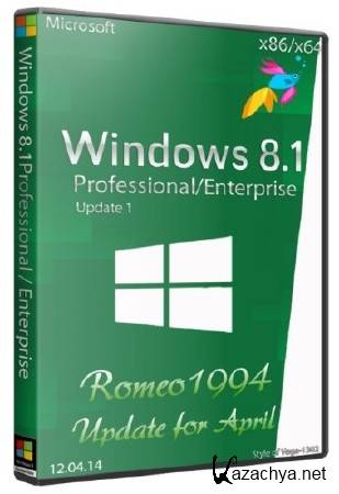 Windows 8.1 Professional/Enterprise x86/x64 Update for April v12.04.14 by Romeo1994 (2014/RUS)