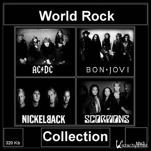 AC/DC, Bon Jovi, Nickelback, Scorpions - World Rock Collection (2014)