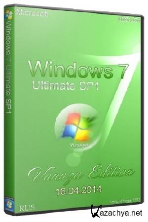 Windows 7 Ultimate SP1 x86/x64 Vannza Edition (16.04 2014/RUS)