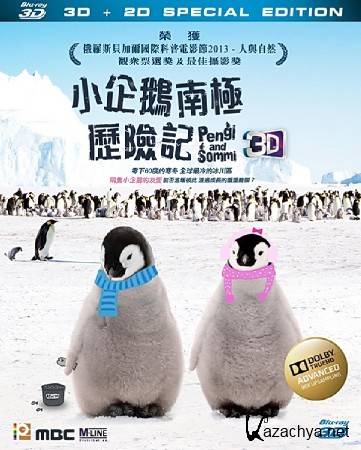 ���� ���������� / ����� � ����� / Tears of the Antarctic / Pengi and Sommi (2012) BDRip 1080p 3D-Video