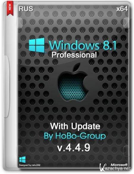 Windows 8.1 Pro x64 With Update v.4.4.9 by HoBo-Group 4.4.9