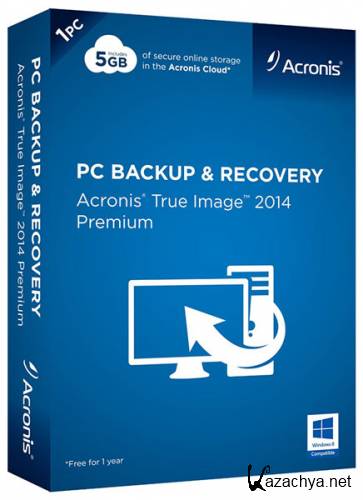 Acronis True Image 2014 Premium 17 Build 6673 + Acronis Disk Director 11.0.0.2343 BootCD (2014/RUS)