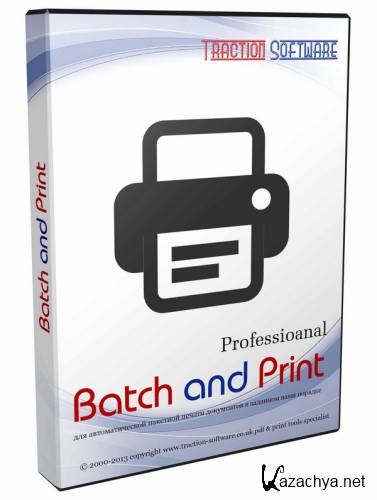 Traction Software Batch and Print Pro 7.03