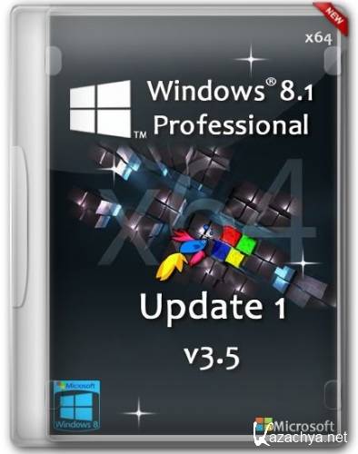 Windows 8.1 Professional Update 1 x64 by D1mka v3.5 (RUS/2014)