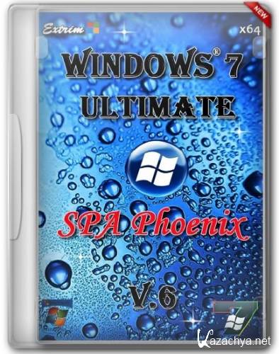 Windows 7 SP1 Ultimate x64 v.6 (RUS/2014)