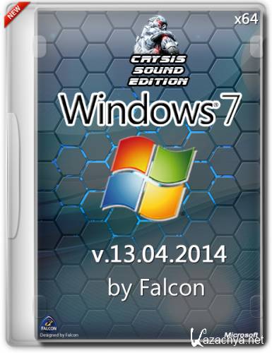 Windows 7 SP1 Ultimate x64 by Falcon Crysis Sound Edition v.13.04 (2014/RUS)