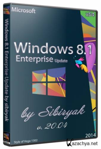 Windows 8.1 Enterprise Update by sibiryak v. 20.04 (64) (2014) [Ru]