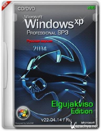 Windows XP Pro SP3 CD/DVD Elgujakviso Edition v.22.04.14 (x86/RUS)