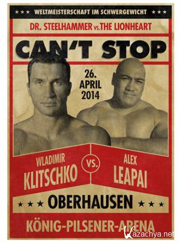 �������� ������ - ����� ������ + ��������� / Wladimir Klitschko vs Alex Leapai undercard (26.04.2014) DVBRip