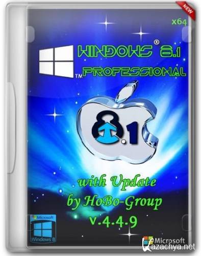 Windows 8.1 Professiona x64 with Update by HoBo-Group v.4.4.9 (RUS/2014)