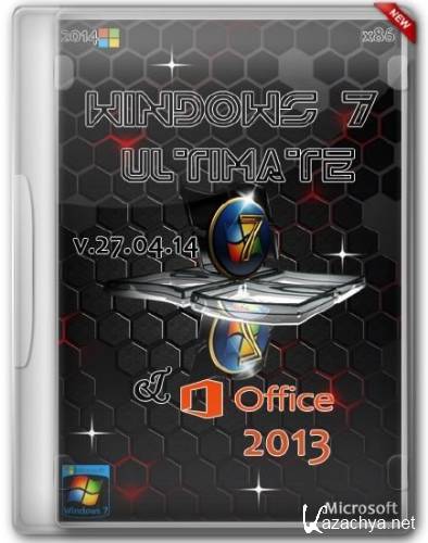 Windows 7 Ultimate & Office 2013 v.27.04.14 by Aleks (RUS/2014)