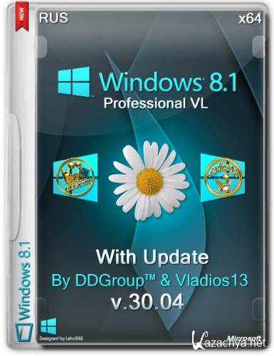 Windows 8.1 Pro vl x64 with Update [v.30.04] by DDGroup & vladios13 [Ru]