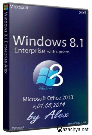 Windows 8.1 x64 Enterprise with update & Office 2013 by Alex v.01.05.2014