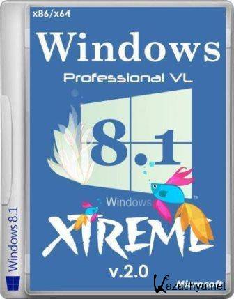 Windows 8.1 Pro VL With Update XTreme v.2.0 (x64/RUS/2014)