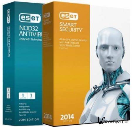 ESET Smart Security/NOD32 Antivirus  7.0.317.4 RePacK by D!akov