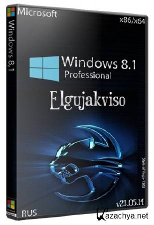 Windows 8.1 Pro x86/x64 Elgujakviso Edition v23.05.14 (2014/RUS)