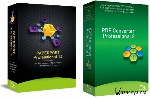 Nuance PaperPort Professional 14.1 with PDF Converter Professional 8.2 Retail