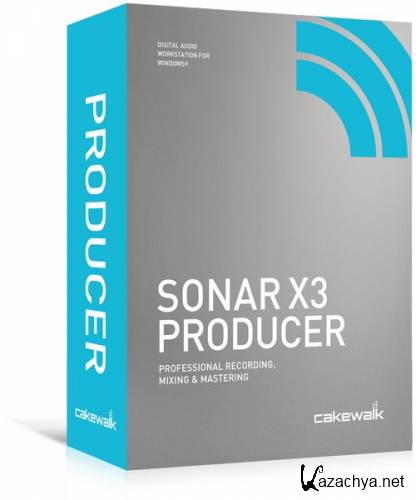 Cakewalk SONAR X3e Build 352 Producer + Rus