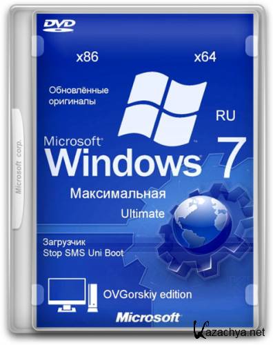 Windows 7  x86/x64 Orig w.BootMenu by OVGorskiy 05.2014 (1DVD/RUS)