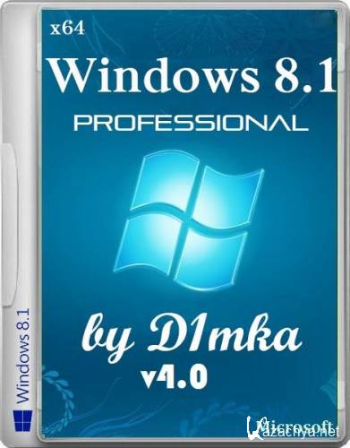 Windows 8.1 Professional x64 by D1mka v.4.0 (2014/RUS)