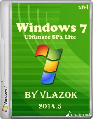Windows 7 Ultimate SP1 Lite 2014.5 by Vlazok (x64/2014/RUS)