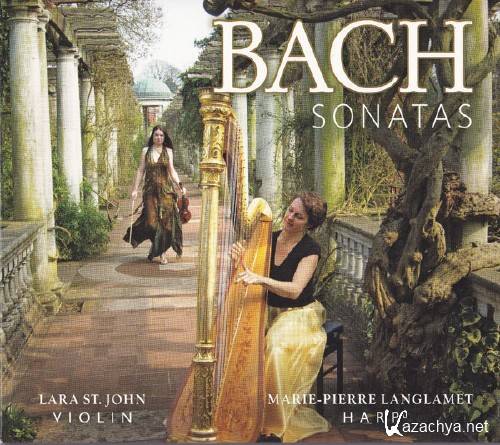Johann Sebastian Bach  L. St. John, Violin / M.-P. Langlamet, Harp  Sonatas (2012) {SACD-R + FLAC 24-88.2}