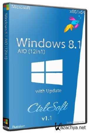 Windows 8.1 with Update 12in1 AIO v1.1 by CtrlSoft (x86/x642014/RUS)