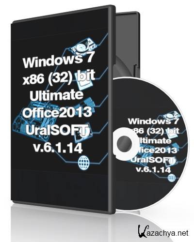 Windows 7x86 Ultimate Office2013 UralSOFT v.6.1.14[2014,Rus]