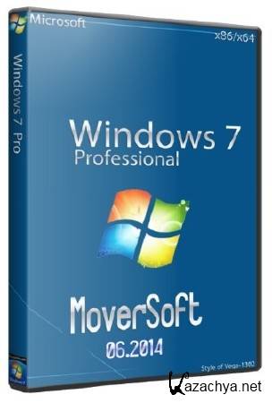 Windows 7 Pro SP1 x86/x64 MoverSoft 06.2014 (RUS)