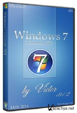 Windows 7 SP1 Ultimate by Viktory v.01/2 (x86/2014/RUS)