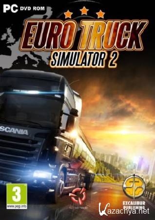 Euro Truck Simulator 2 (v1.10.1.12s/2013/ENG/RUS/MULTI35) RePack  R.G. ILITA