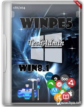   WinPE5 (Win8.1) - TechAdmin 1.4