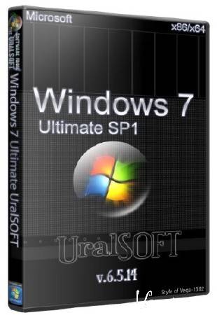 Windows 7 x64/x86 Ultimate UralSOFT v.6.5.14 (2014/RUS)