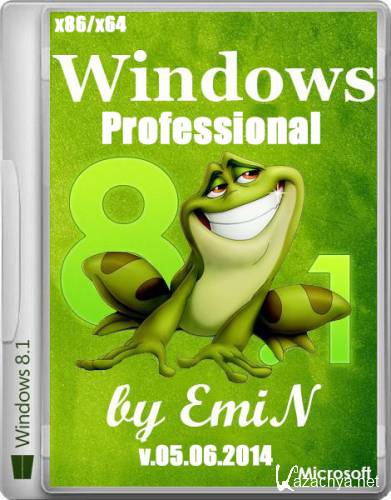 Windows 8.1 Professional x86/x64 by EmiN v.05.06 (2014/RUS)