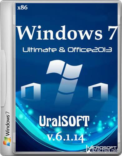 Windows 7 Ultimate x86 Office2013 UralSOFT v.6.1.14 (2014/RUS)