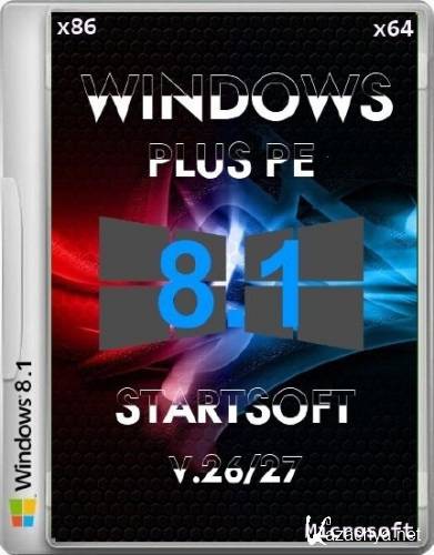 Windows 8.1 Pro VL x86/x64 Plus PE StartSoft v.26/27 (2014/RUS)