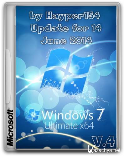 Windows 7 Ultimate SP1 x64 by Hayper154 v.4 Update for 14 June (2014/RUS)