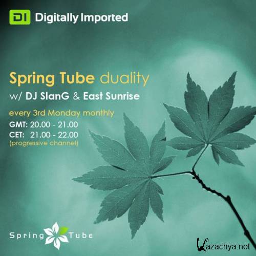 DJ SlanG & Technodreamer - Spring Tube Duality 045 (2014-06-16)