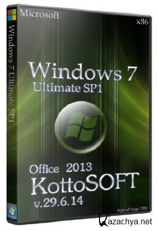 Windows 7 x86 Ultimate Office 2013 KottoSOFT v.29.6.14 (2014/RUS)