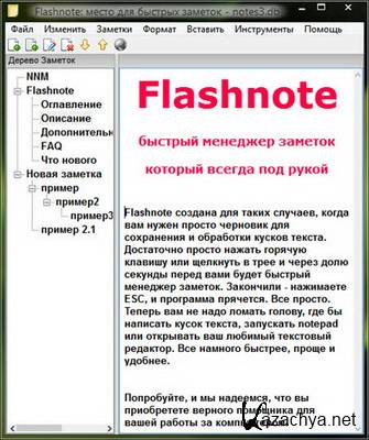 Flashnote 4.5 + Portable [Multi/Ru]