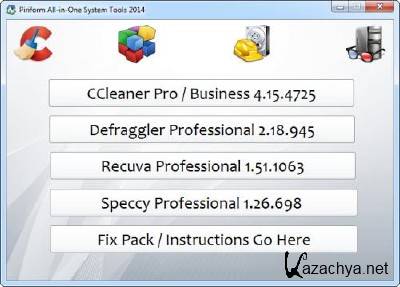 Piriform All-in-One System Tools 2014 (DC 19.07.2014)