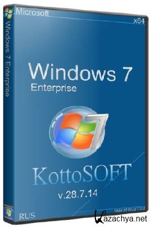 Windows 7 x64 Enterprise KottoSOFT v.28.7.14 (2014/RUS)
