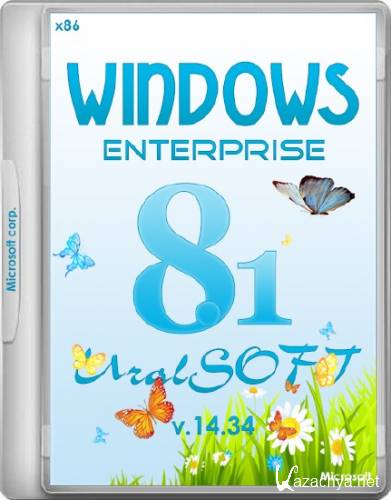 Windows 8.1 Enterprise UralSOFT v.14.34 (x86/RUS/2014)