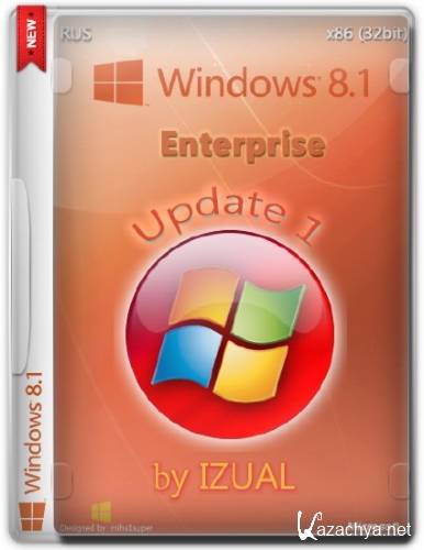 Windows 8.1 Enterprise by IZUAL Maximum v18.07.2014 (х86/2014/RUS)