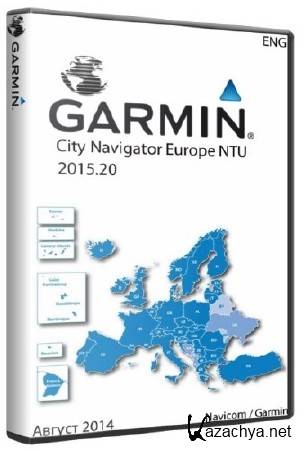Garmin: City Navigator Europe NTU 2015.20 ( 2014/ENG)