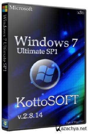 Windows 7 x86 Ultimate KottoSOFT v.2.8.14 (2014/RUS)