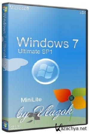 Windows 7 Professional x64 SP1 MiniLite by Vlazok (2014/RUS)