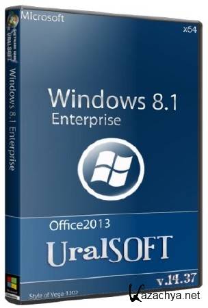 Windows 8.1 x64 Enterprise & Office2013 UralSOFT v.14.37 (2014/RUS)