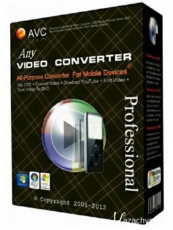 Any Video Converter Professional 5.6.6 ML/RUS