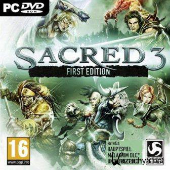 Sacred 3 + DLC (2014/RUS/ENG/Multi8/Steam-Rip  R.G. GameWorks)